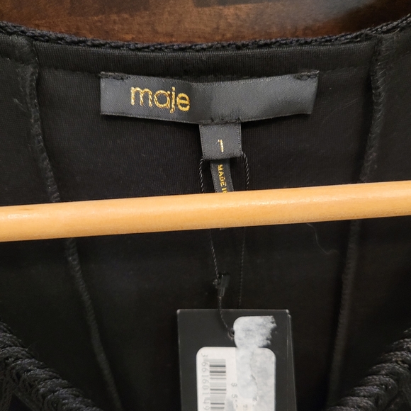 Maje Royaliste Dress NWT Size 1 - Picture 4 of 7